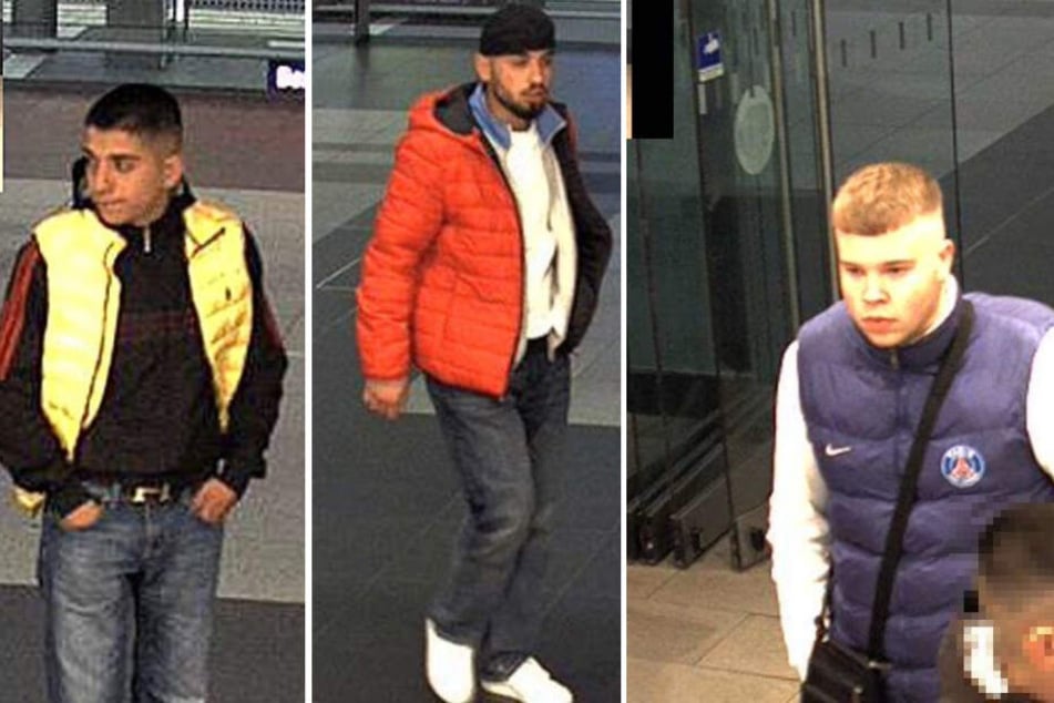 Fußgänger im Berliner Hauptbahnhof beraubt: Polizei fahndet nach Brutalo-Trio