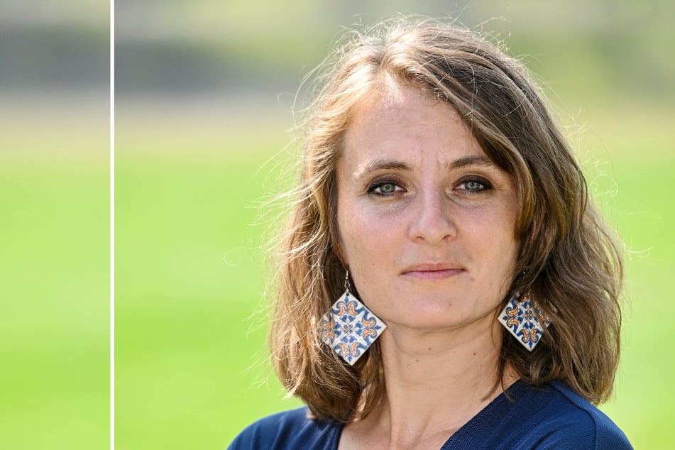 Coretta Storz (40) will für die Grünen Chemnitzer Oberbürgermeisterin werden.