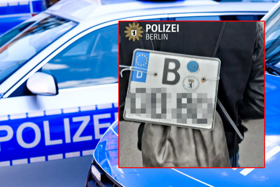 Der 18-Jährige hatte das Kennzeichen nicht auf seiner Maschine, sondern an dem Rucksack montiert. (Symbolbild)