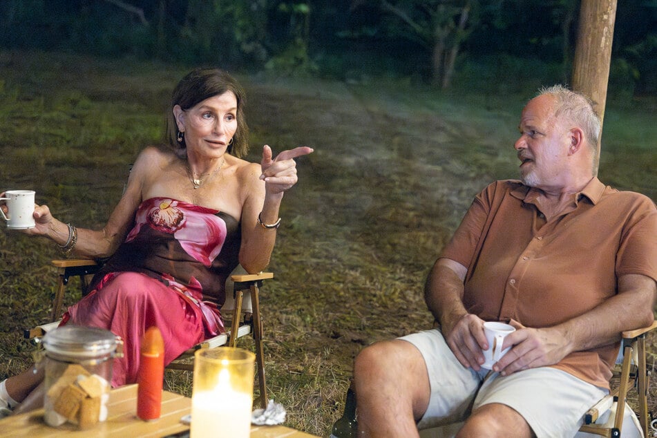 Kathy (l.) and Keith's platonic pairing has been a success so far, but Keith's battle with homesickness called things into question on Monday.