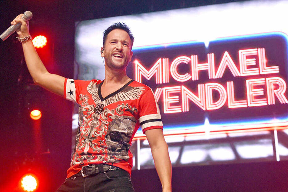 Michael Wendler mit vollem Einsatz: So kennt man den Entertainer von seinen Bühnen-Auftritten.