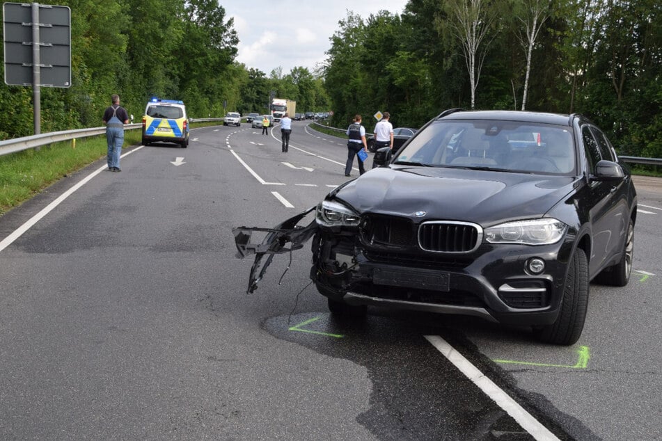 Der Fahrer des BMW-Wagens übersah den Biker.