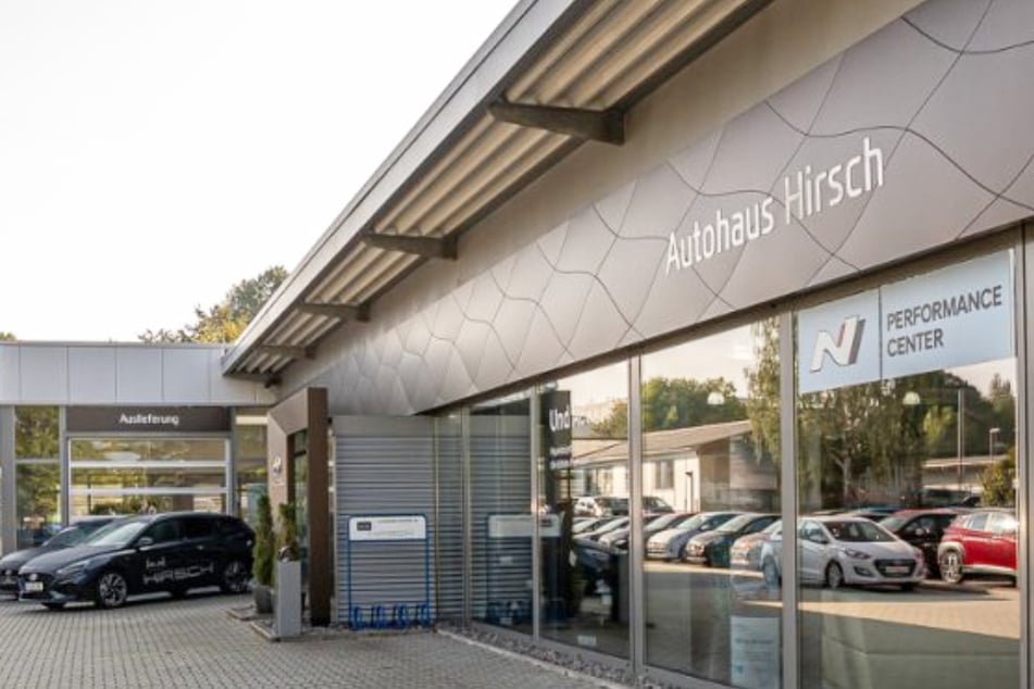 Autohaus Hirsch in Chemnitz.