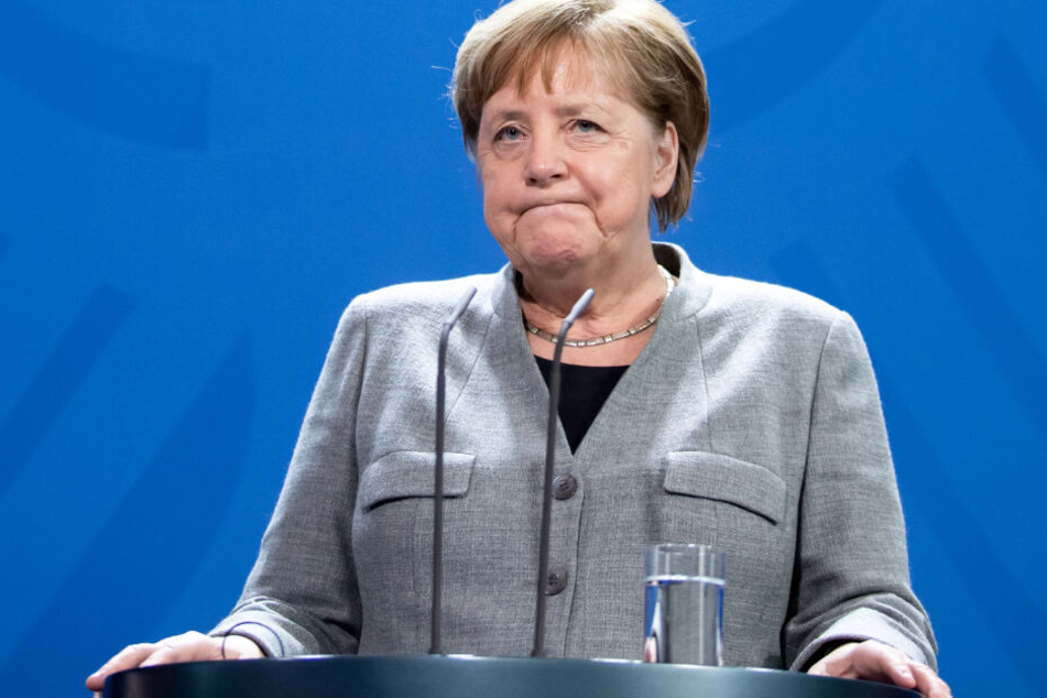 Angela Merkel am Montag in Berlin.