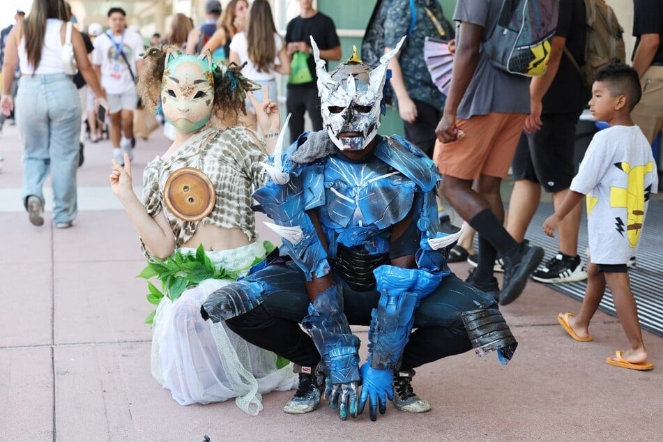 Cosplayers attend the 2024 Comic-Con International: San Diego.