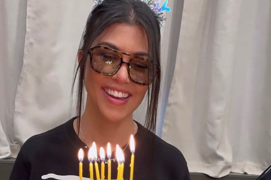 Kourtney Kardashian was surrounded by her closest friends – and plenty of pancakes – as she celebrated her birthday at IHOP.
