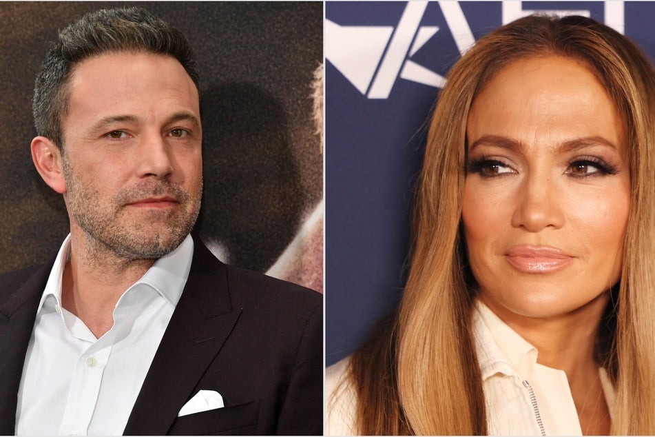 Jennifer Lopez was spotted looking at homes in Ben Affleck's (l.) neighborhood after their divorce has been finalized.