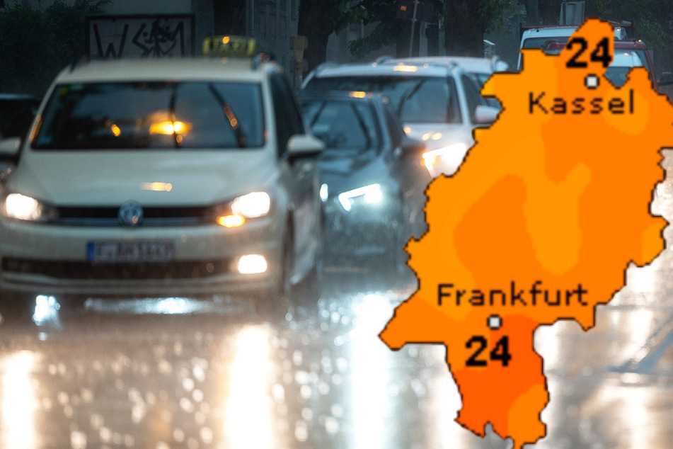 Gewitterfront mit Starkregen zieht auf: So wird das Wetter in Hessen