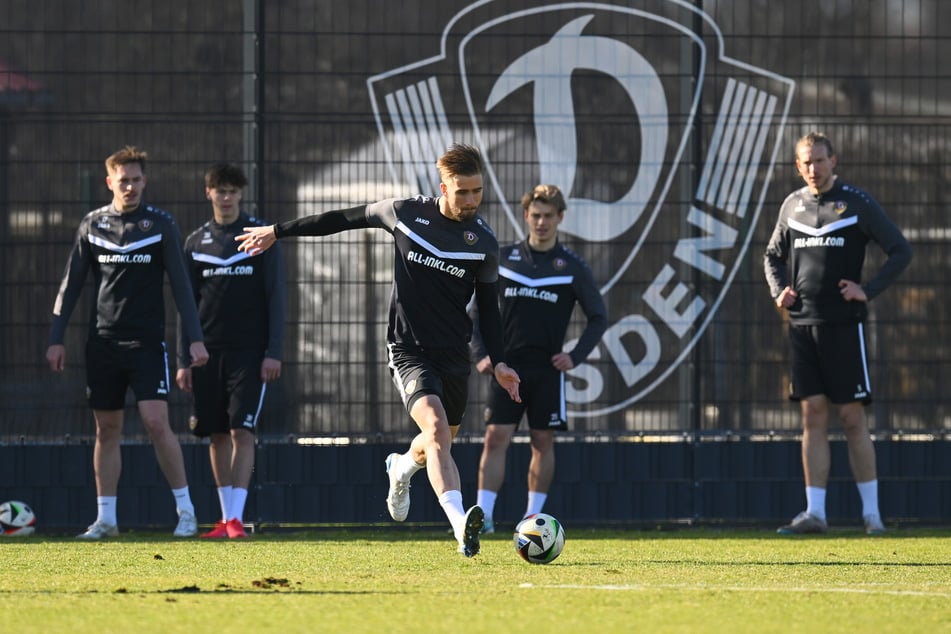 David Kubatta gab im Training Vollgas. Ein mentaler Knacks nach seinem Eigentor war nicht zu spüren.