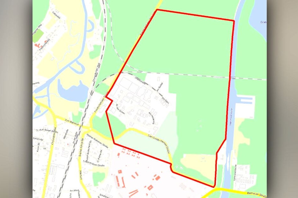 Es wurde ein 800 Meter großer Sperrkreis eingerichtet.