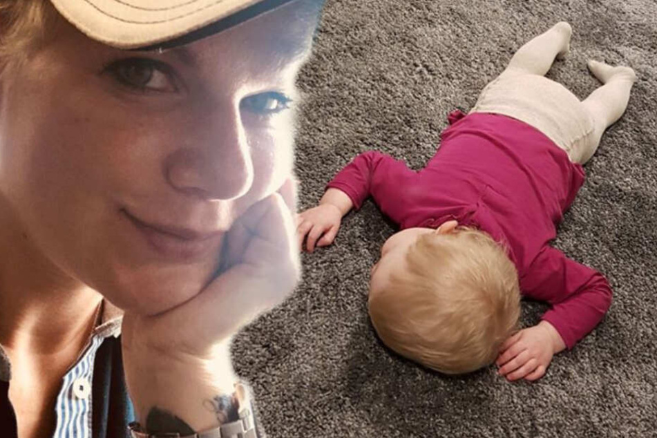 Mia Rose (1) am Boden! Was ist los mit Melanie Müllers Tochter?