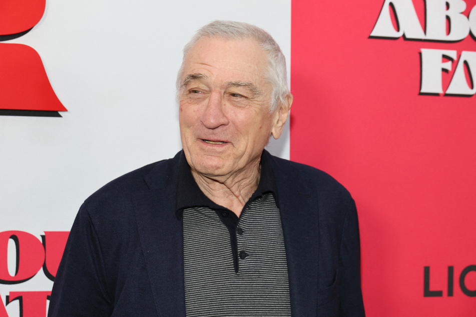 Robert De Niro proudly introduced his new daughter to the world after dropping his baby bombshell earlier this week.