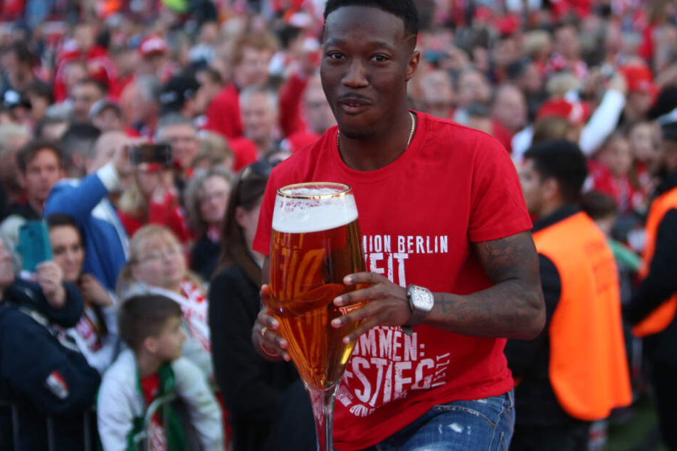Carlos Mané feierte mit Union Berlin den Aufstieg in die Bundesliga.