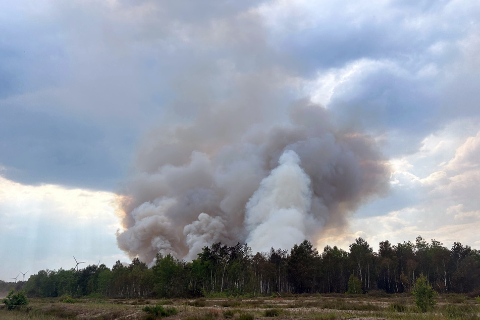 Seit über einer Woche brennt es in Brandenburg, doch für Teile von Sachsen wurden hohe Waldbrandgefahrenstufen ausgerufen.