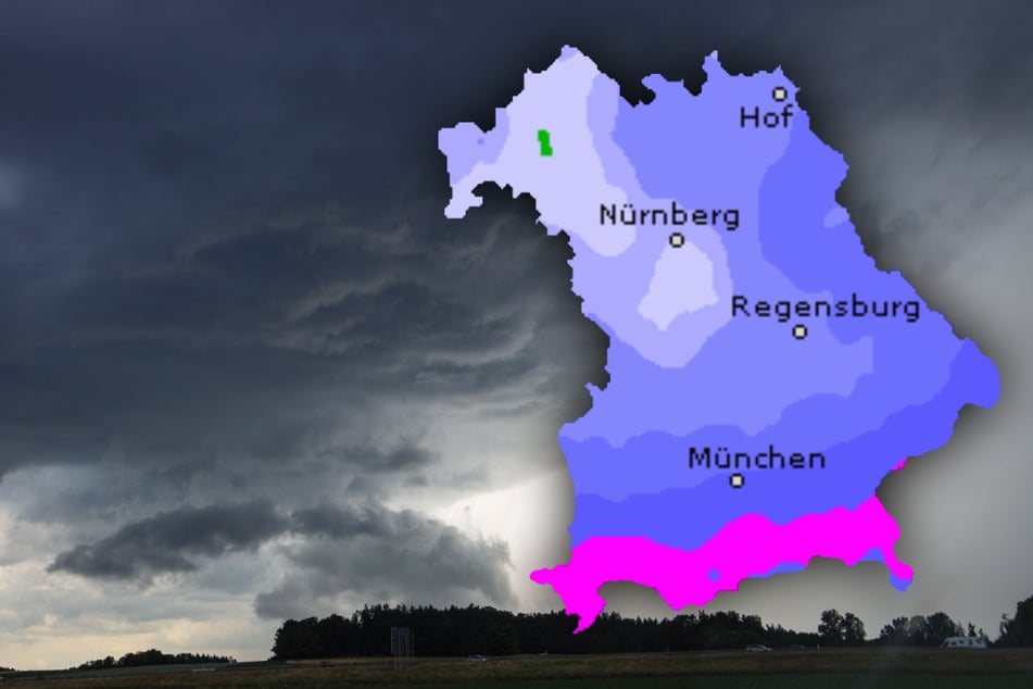 Das Wetter in München und Bayern könnte derzeit sicher freundlicher ausfallen.