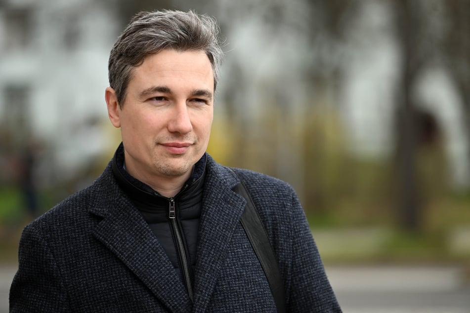 Baubürgermeister Stephan Kühn (43, Grüne) stellte sich den Fragen der besorgten Bürger.