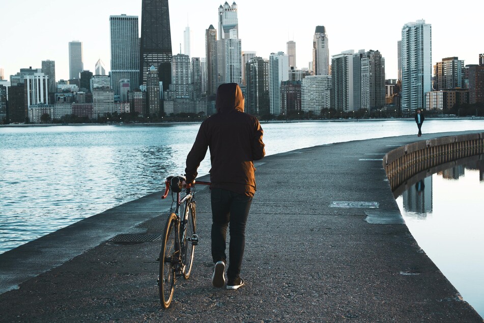 Even if it's wet and dark out, exercising outdoors in the fresh air is well worth it.