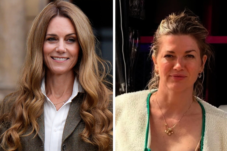 Die blonden Haare von Prinzessin Kate (43, l.) wurden heiß diskutiert. Das wiederum rief Nina Bott (47) auf den Plan.