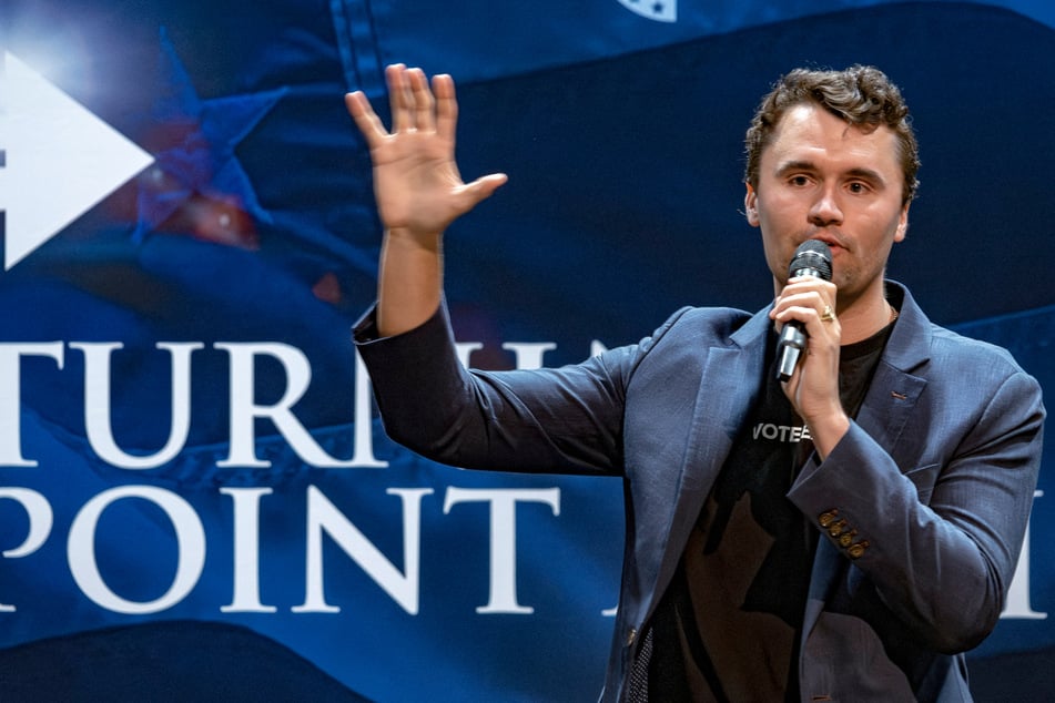MAGA Congresswoman Anna Paulina Luna is petitioning the House of Representatives to erect a statue in Charlie Kirk's (pictured) honor.