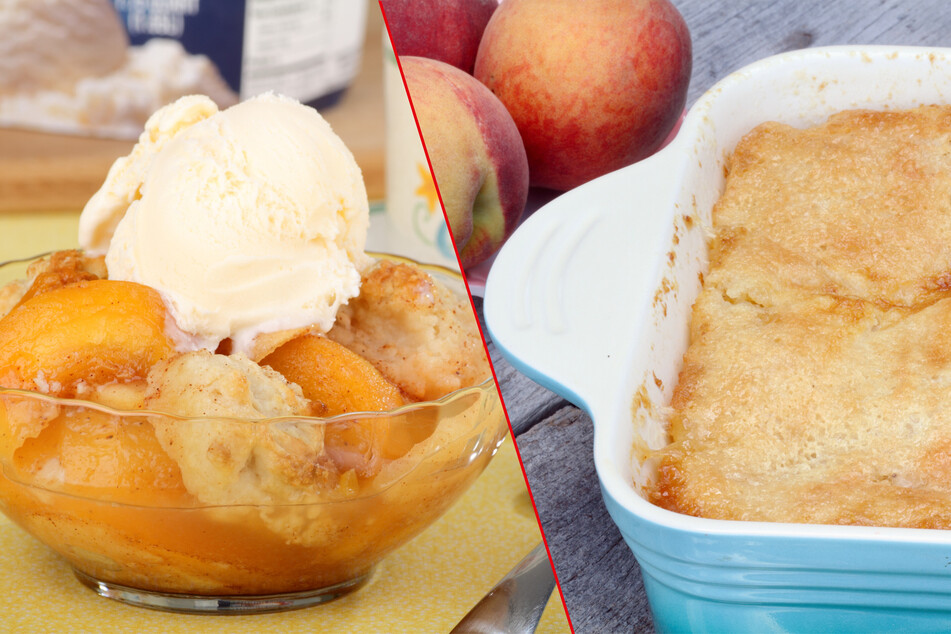 Our peach cobbler recipe is quick, easy, and delicious.