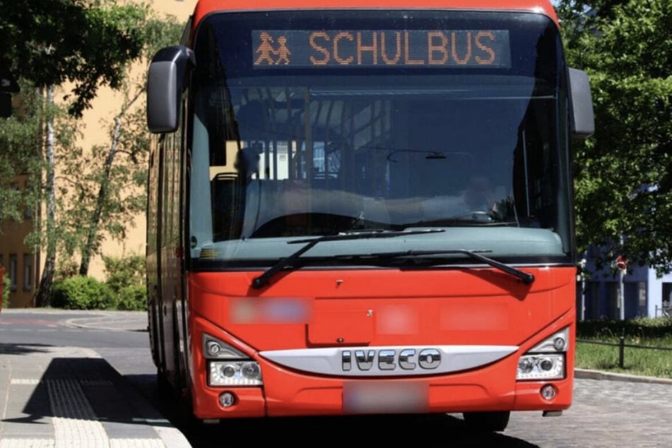 19 Schulkinder an Bord: Busfahrer gerät auf Gegenfahrbahn und kracht mit Auto zusammen