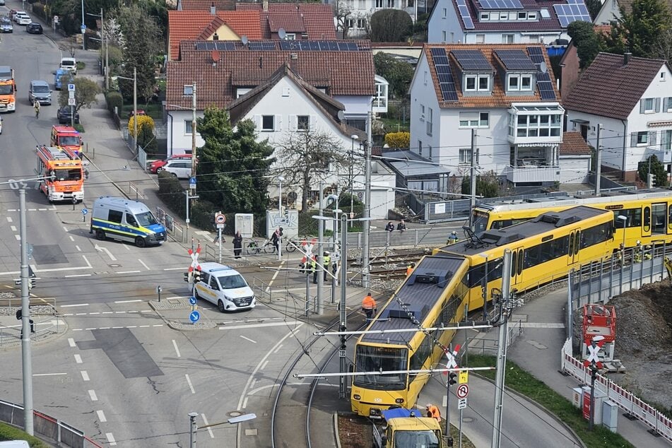 Im Bereich der Haltestelle Wallgraben kam es zeitweise zum Stillstand im Stadtbahnverkehr.