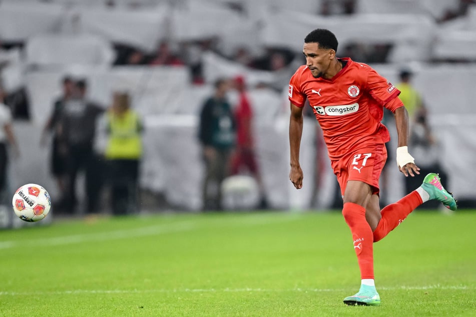 Andréas Hountondji stellte mit 35,4 km/h einen neuen Geschwindigskeitsrekord für St. Pauli in der Bundesliga auf.