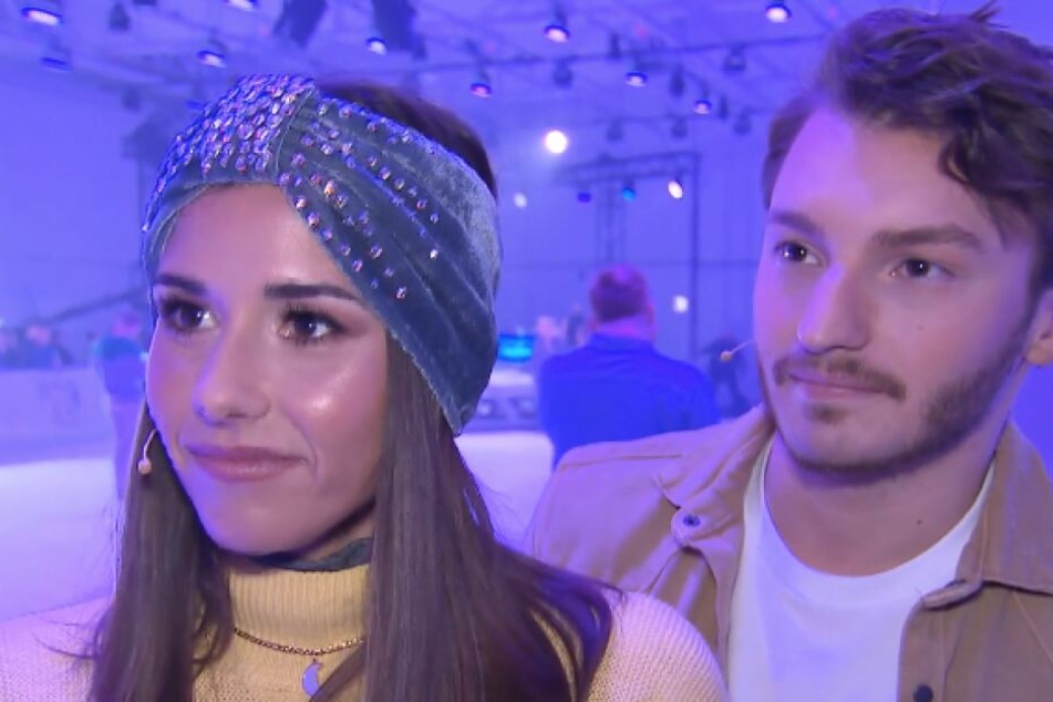Sarah (26) und Joti (23) hatten die Jury und das Publikum mit ihren Eislaufkünsten verzaubert.