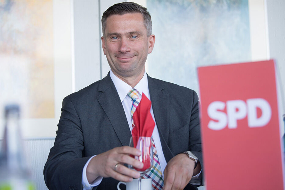 SPD-Spitzenkandidat Martin Dulig (45) setzt auf Promis.