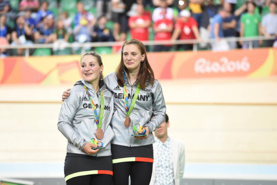 Einer ihren letzten großen Erfolge: Kristina Vogel und Mariam Welte holten 2016 bei Olympia zusammen im Team-Sprint Bronze.