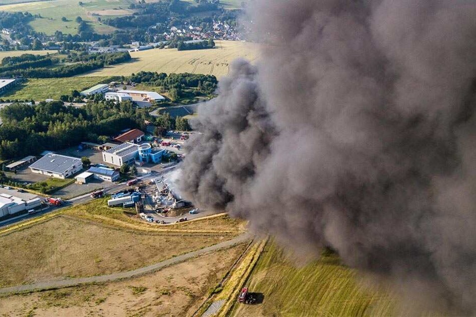 GTO-Brand im Vogtland: Das Umweltamt sagt, die Folgen waren nicht so dramatisch.