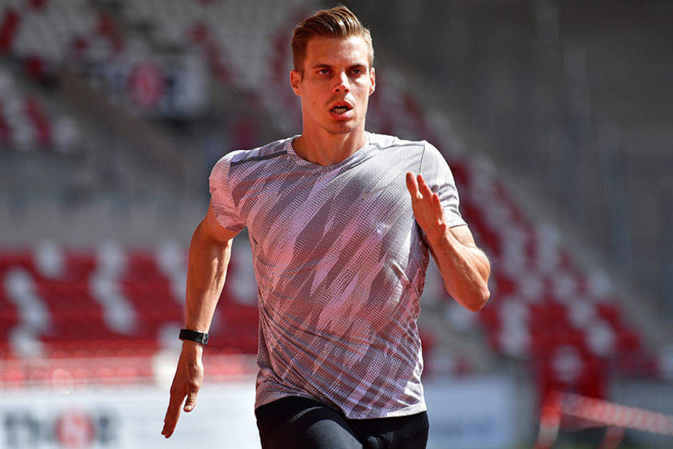 Lokalmatador Julian Reus muss die Normzeit knacken um nach London zu reißen.