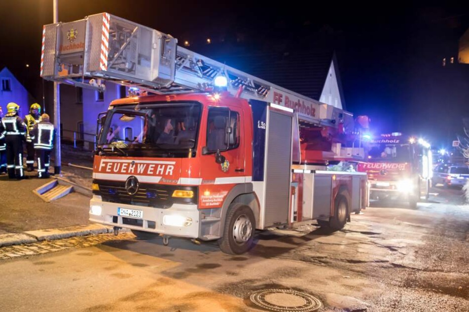 Das war eine kurze Nacht für die Kameraden der Stadtfeuerwehr Annaberg-Buchholz.