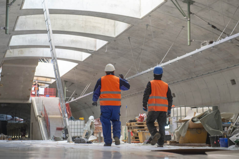 Rund drei Jahre lang dauerten die Bauarbeiten an der neuen S-Bahn-Station an.