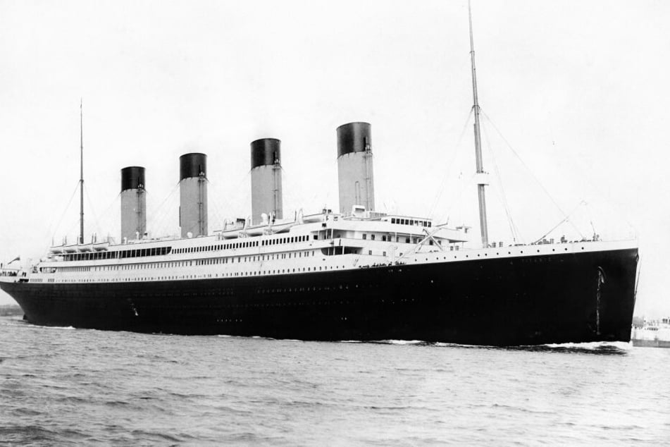 Die Titanic 1912.