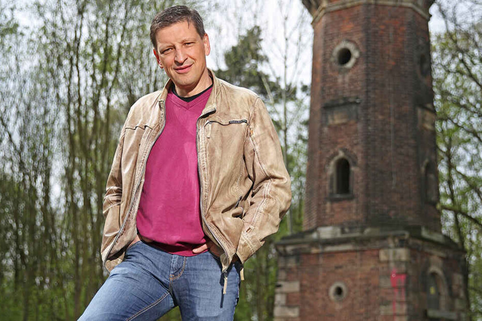 Jens Genschmar vor dem Lugturm. (Archivbild)