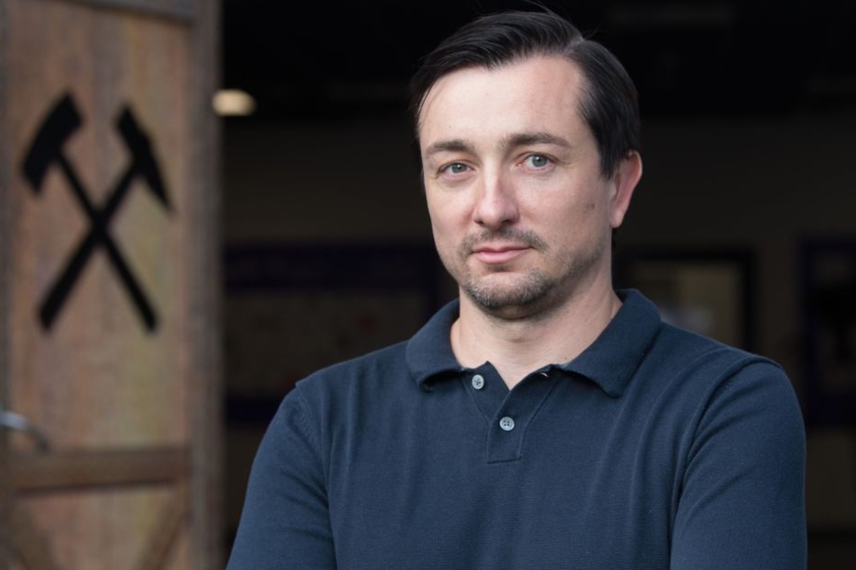 Aue-Trainer Daniel Meyer.