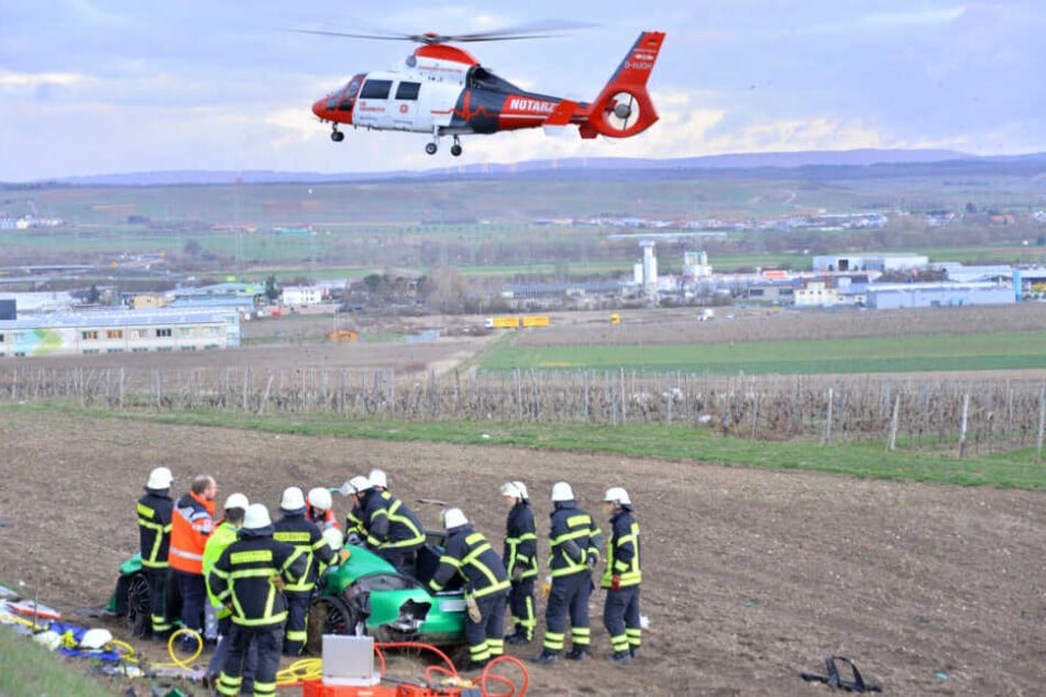 Der Rettungshubschrauber brachte den Schwerverletzten in die Uniklinik nach Mainz.