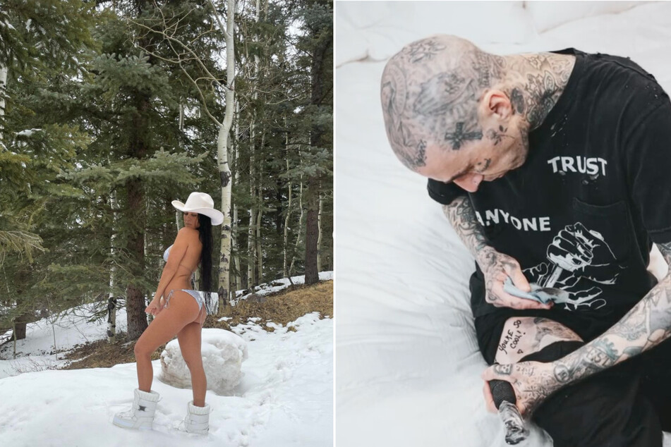 Ink-182: Did Travis Barker get a romantic tattoo for Kourtney Kardashian?