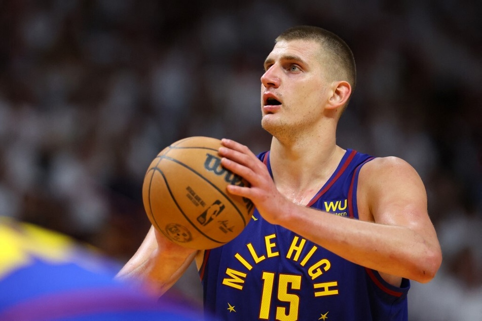 Once again, Nugget's center Nikola Jokić's (pictured) brother went viral after getting fiery with Miami fans during Game 3 of the NBA Finals.