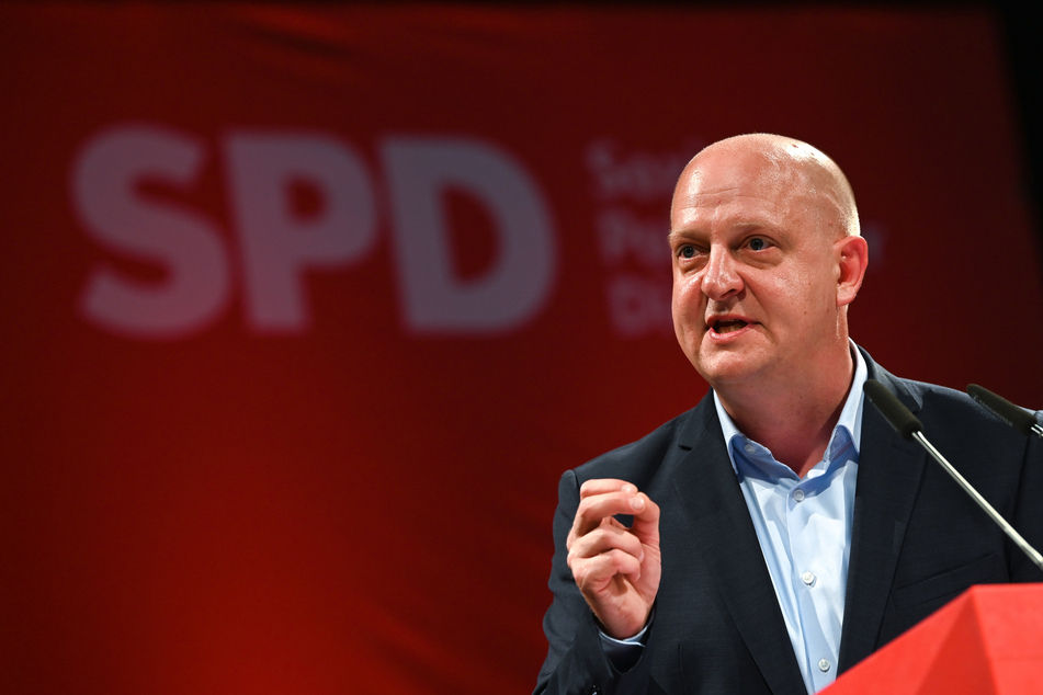 Der sächsische SPD-Landesvorsitzende Henning Homann (43) hält Friedrich Merz für "völlig überfordert". (Archivbild)
