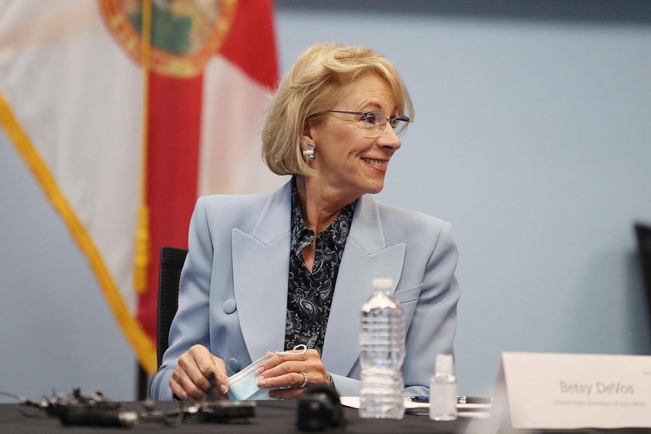 Education Secretary Betsy DeVos resigned as more Trump cabinet members and staff quit in the wake of Wednesday's shocking scenes.