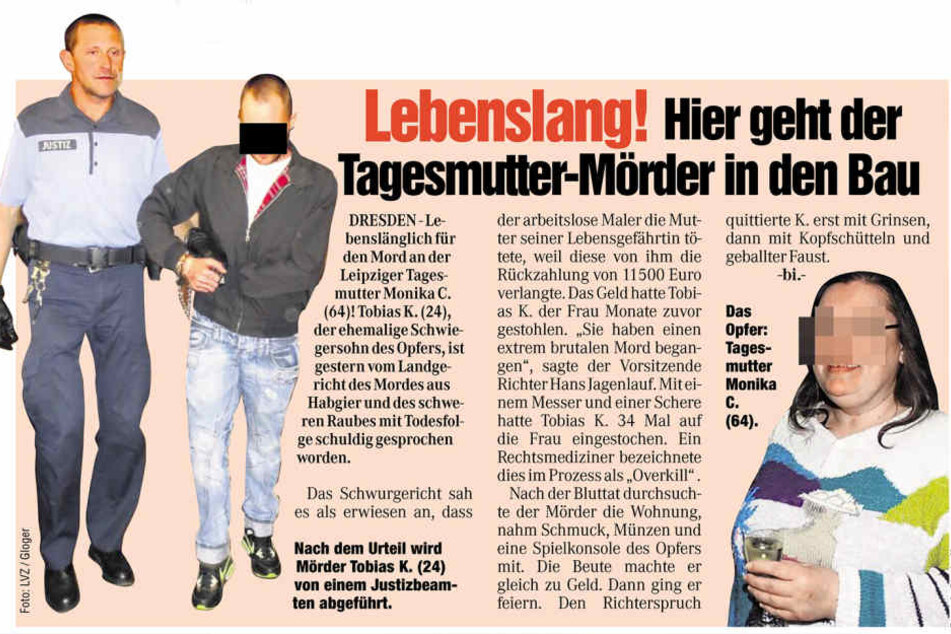 So berichtete die MOPO über den Prozess.