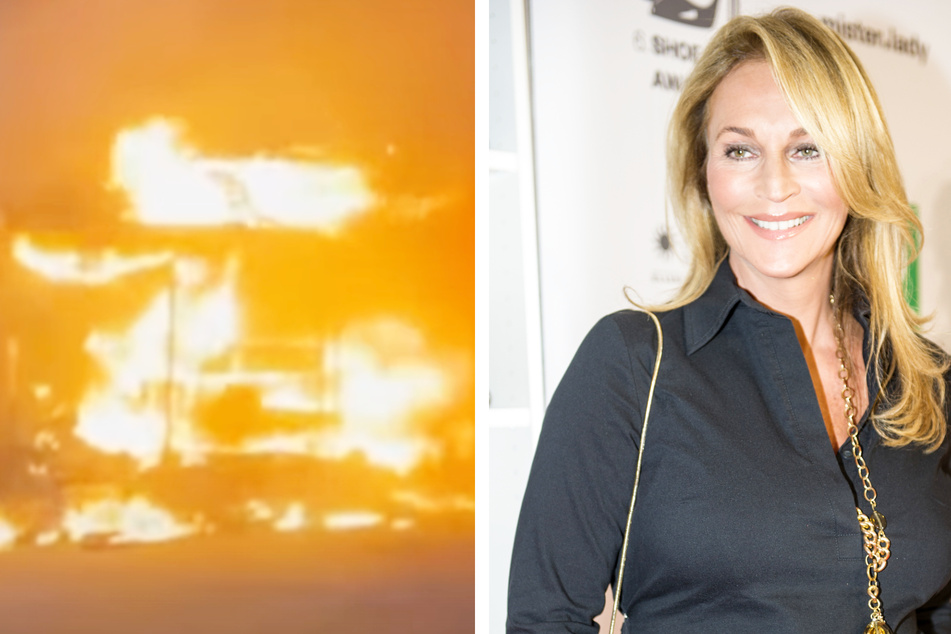 Schauspielerin Caroline Beil (57) ist noch einmal mit dem Schrecken davon gekommen. Unweit ihres Hotels in Worms war ein Feuer ausgebrochen.