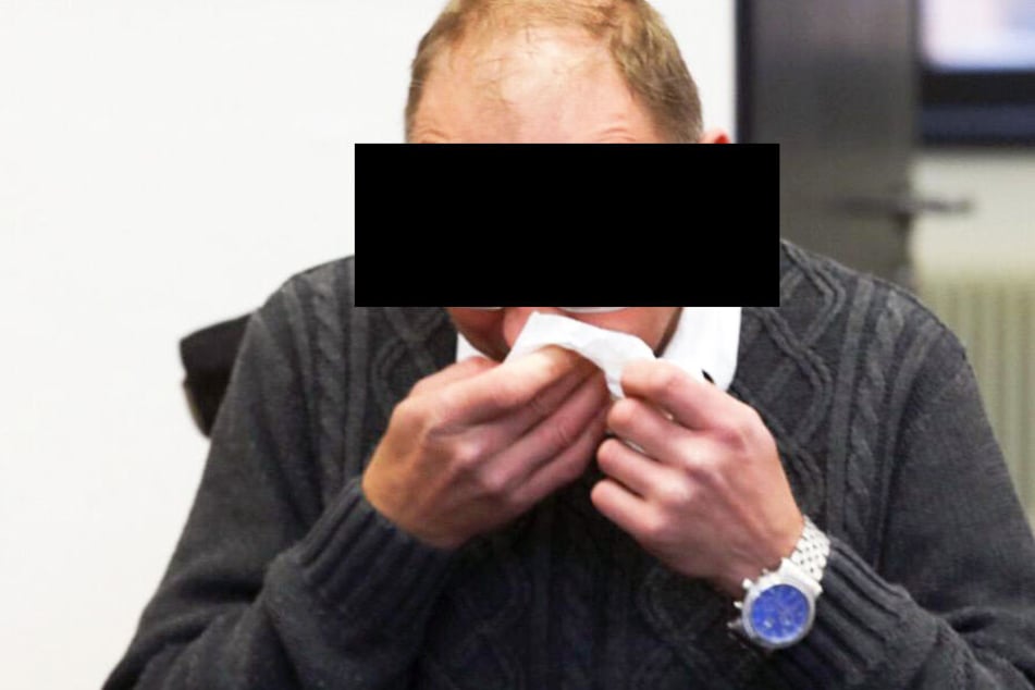 Todesfahrer Ralf B. am Dienstag vor dem Dresdner Landgericht.