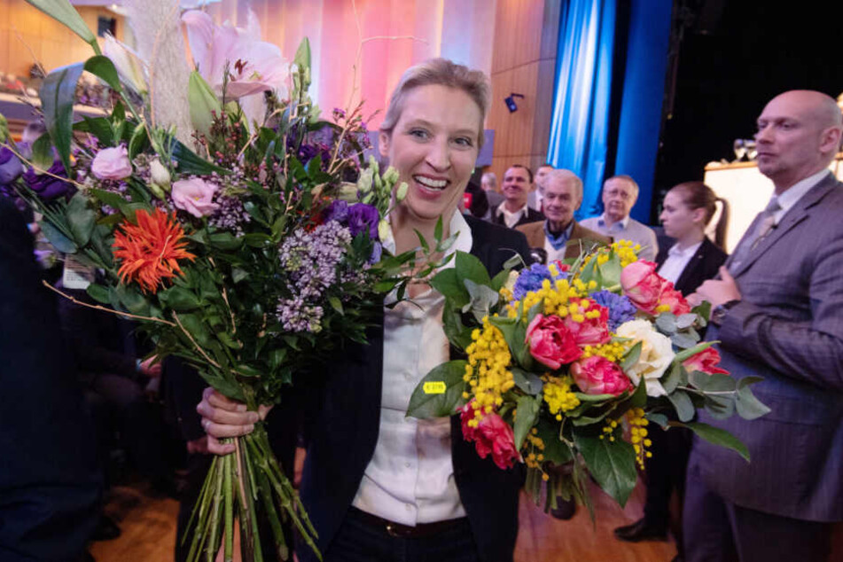 AfD-Sonderparteitag am 15. Februar in Böblingen: Alice Weidel wird zur Landesvorsitzenden gewählt.
