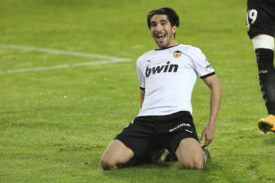 Matchwinner Carlos Soler (23) schoss drei Tore gegen das große Madrid.