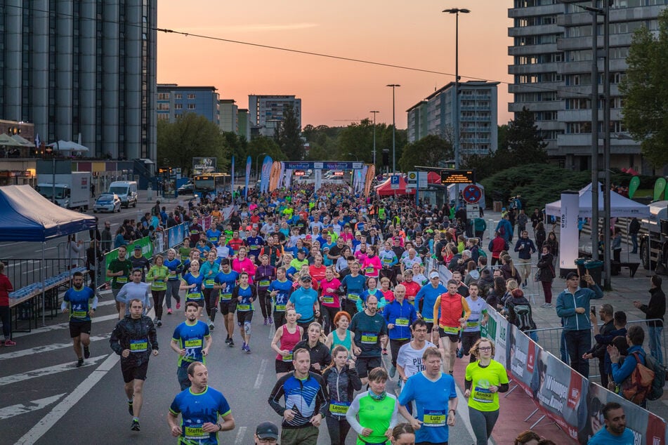 Der Chemnitzer Nachtlauf 2018: Stimmen machen sich für einen Nachtmarathon stark.