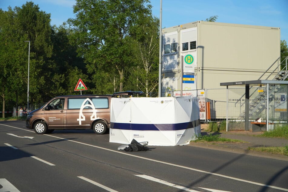 Die Frau verstarb noch am Unfallort.