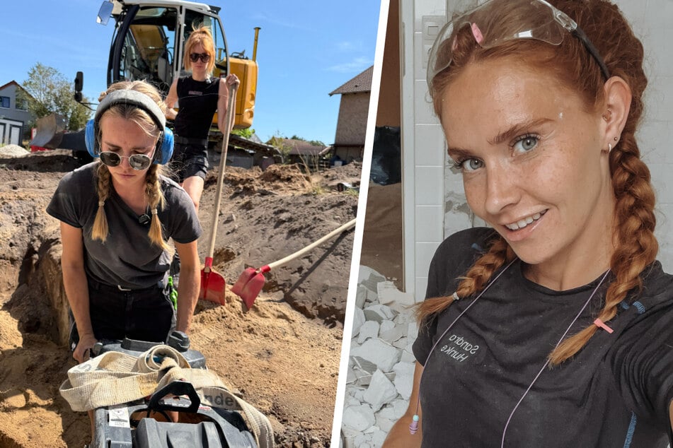 Pure Frauenpower! Auf dieser Baustelle legen nur "Mädchen" Hand an